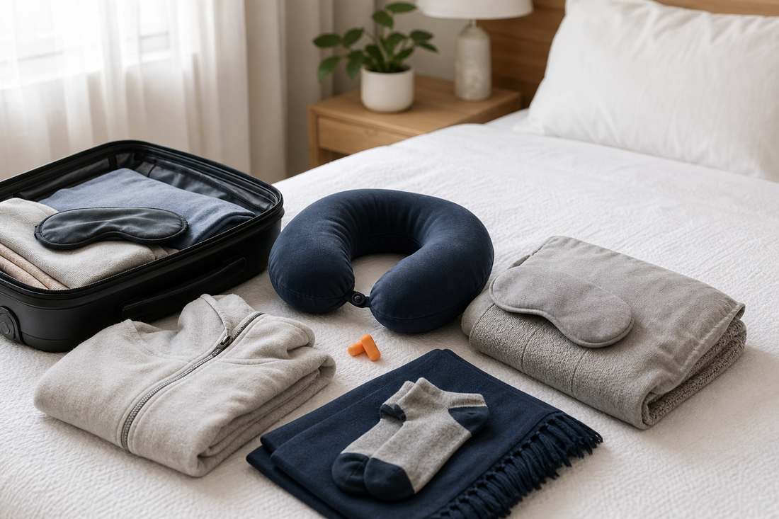 Unbranded orderly inspection setup featuring practical travel comfort