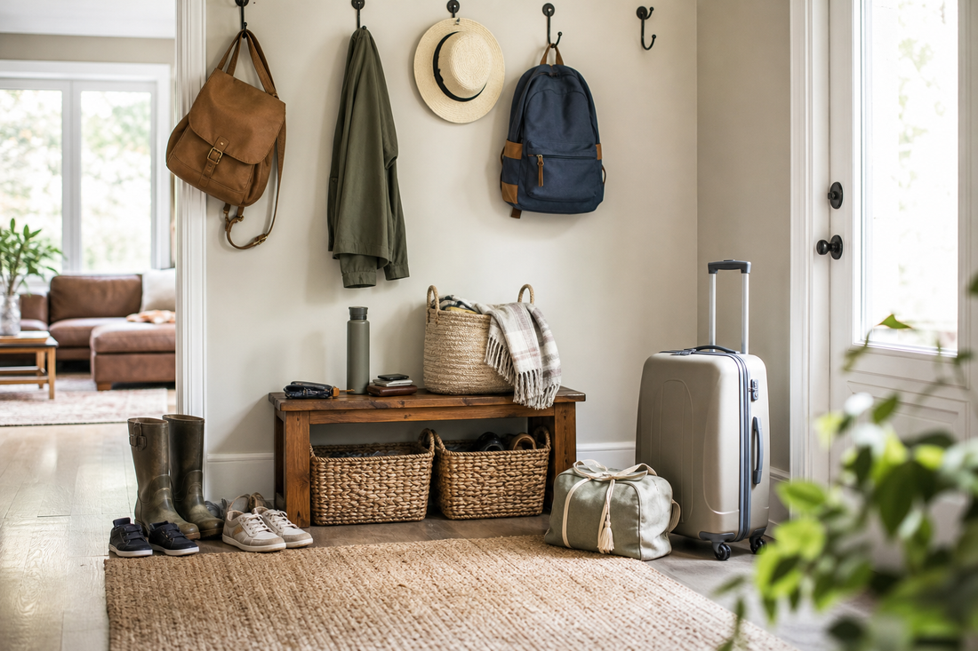 Unbranded repeatable routine scene featuring practical family journey routines