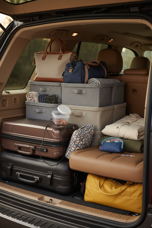 How to Organize a Family Car for a Weekend Road Trip