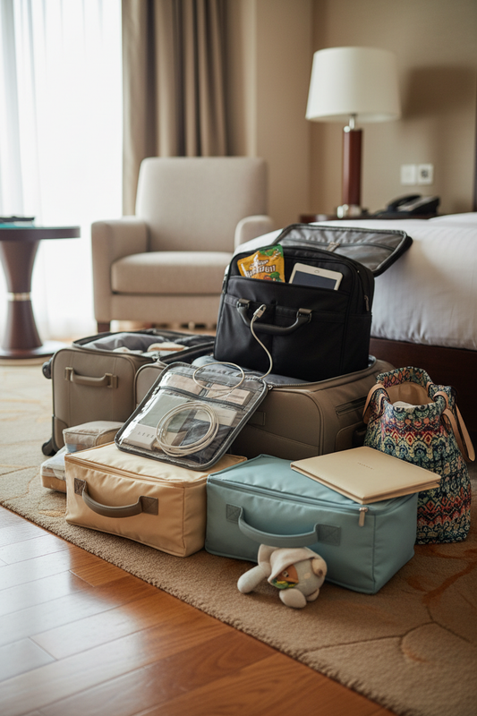 Why Family Travel Feels More Stressful When Everyone’s Essentials Get Mixed Together