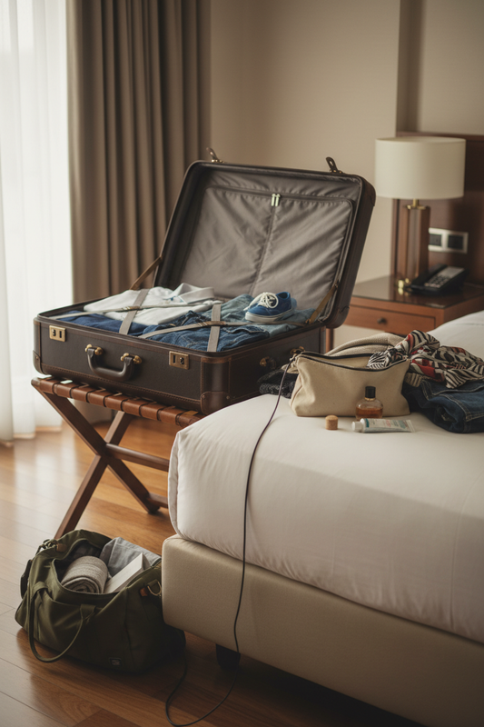 How to Start Packing for a Family Trip Without Taking Over the House