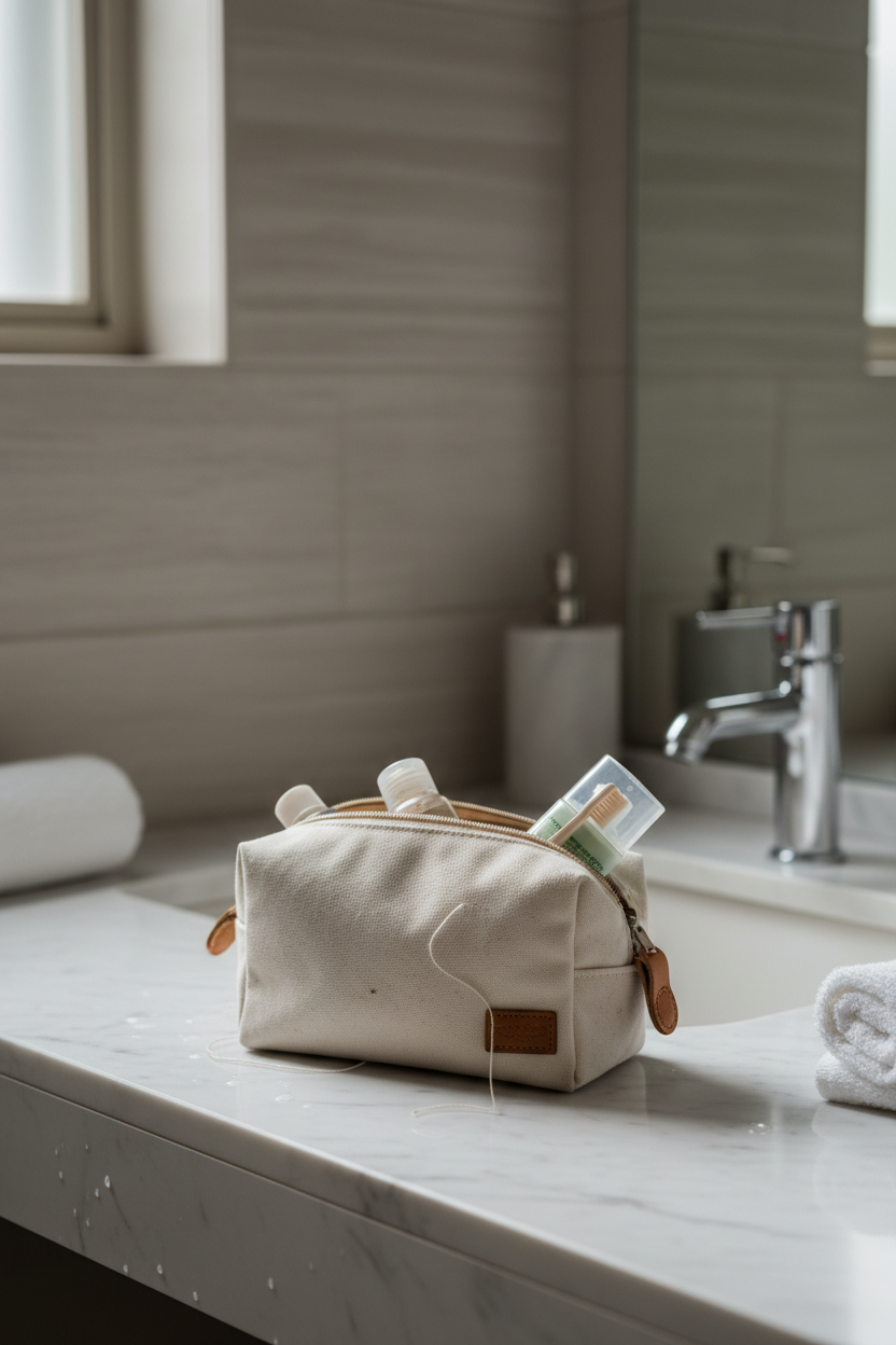 A Travel Hygiene Routine That Holds Up Across the Day