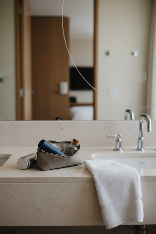 How a Travel Hygiene Routine Holds Together on the Road