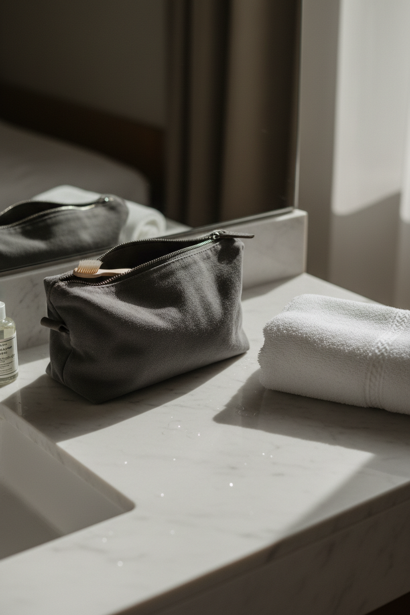 A Travel Hygiene Routine That Doesn’t Draw Attention
