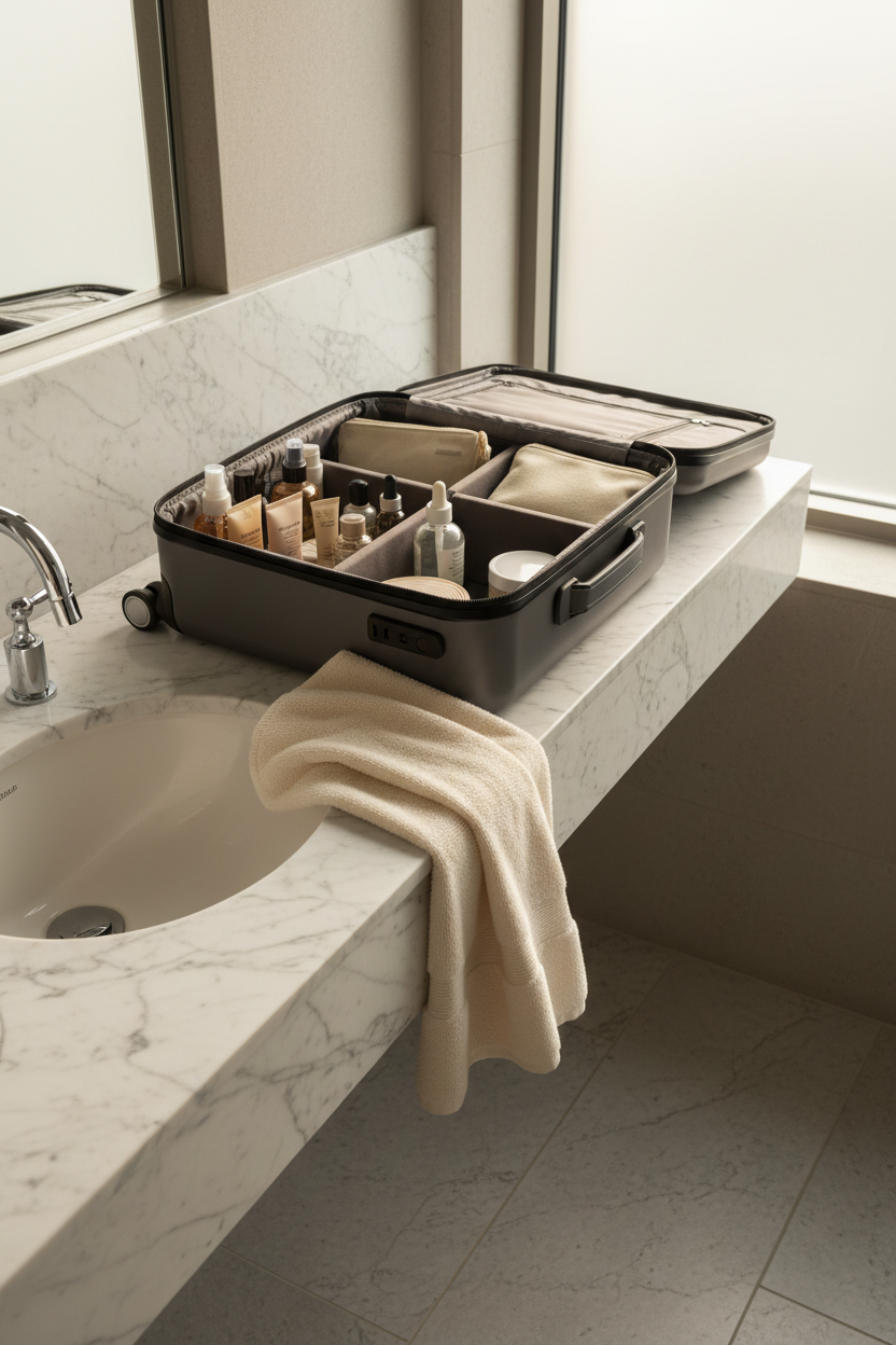 When a Carry-On Becomes the Morning Sink: Travel Hygiene in Motion