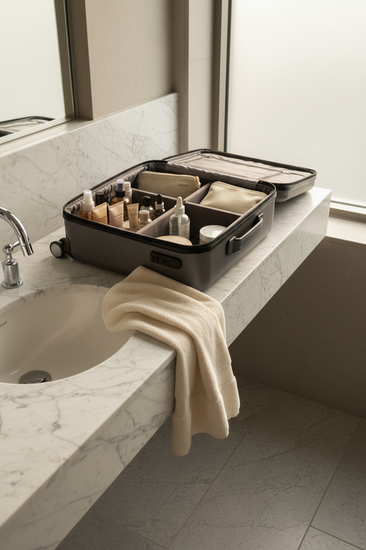 When a Carry-On Becomes the Morning Sink: Travel Hygiene in Motion