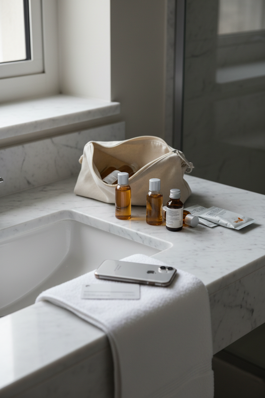The Travel Hygiene Routine That Survives Real Days Away