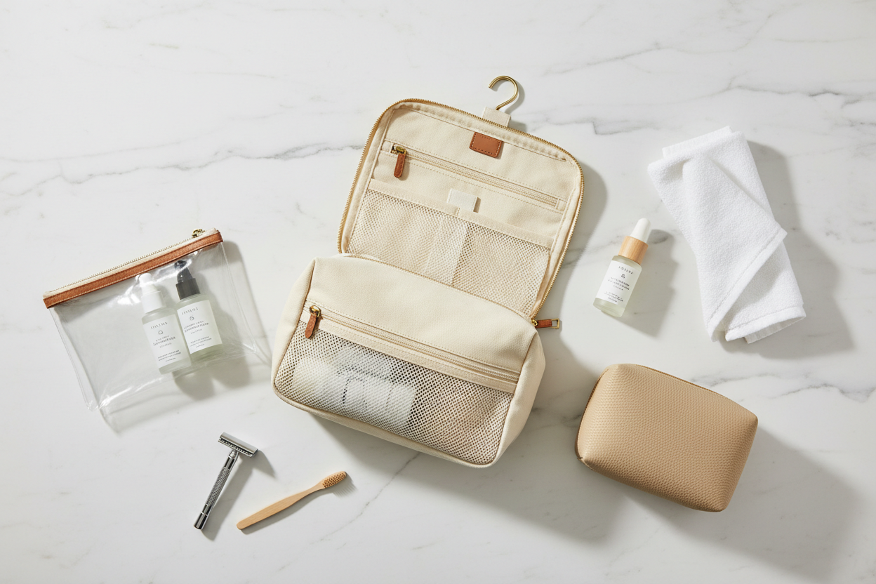 Toiletry Bags & Hygiene Organizers
