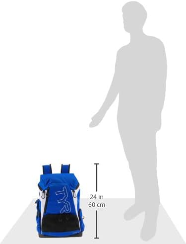 Alliance Backpack TYR Wet/Dry Athletic Gym and Pool Bag for Men and Women - Separate Wet/Dry Compartments, 45L Capacity, Ergonomic, Water-Resistant - Available in Team Colors - Image 6