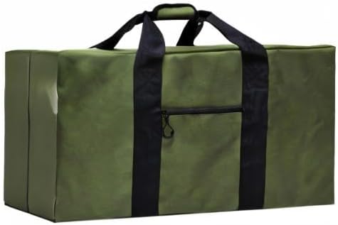 100L Large Duffle Bag for Travel 31.1” Diffle Bag - Overnight Weekender Camping, Storage for Men Women, Armygreen - Image 10