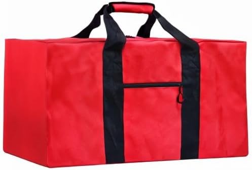 100L Large Duffle Bag for Travel 31.1” Diffle Bag - Overnight Weekender Camping, Storage for Men Women, Classic Red - Image 10