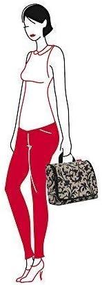 reisenthel Toiletbag XL, Hanging Travel Toiletry Organizer, Black - Image 2