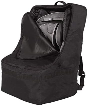 J.L. Childress Padded Backpack Car Seat Bag-Car Seat Travel Bag for Airplane,Cover Fits Baby & Infant Carriers & Boosters,Airport Accessories for Gate Check or Baggage Check-Ultimate,Black (Pack of 4) - Image 9