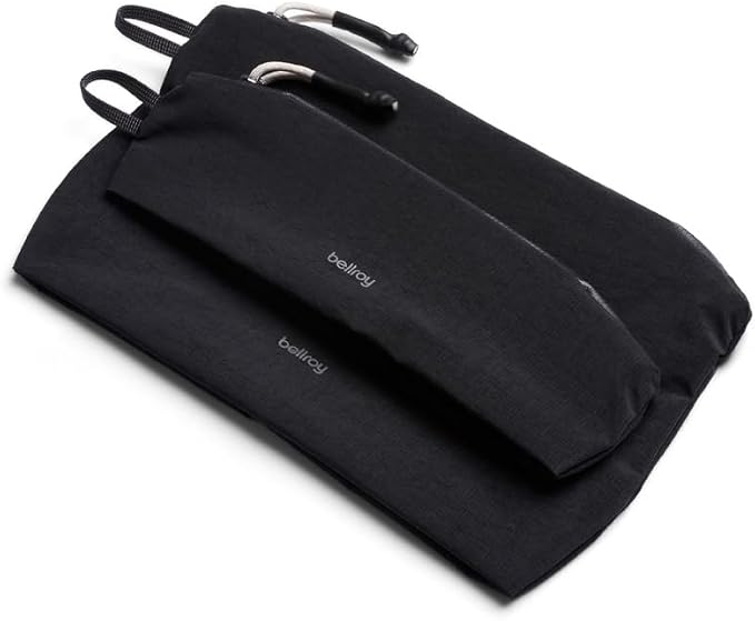 Bellroy Lite Pouch Duo (Lightweight Pencil case and Pouch) - Black - Image 6