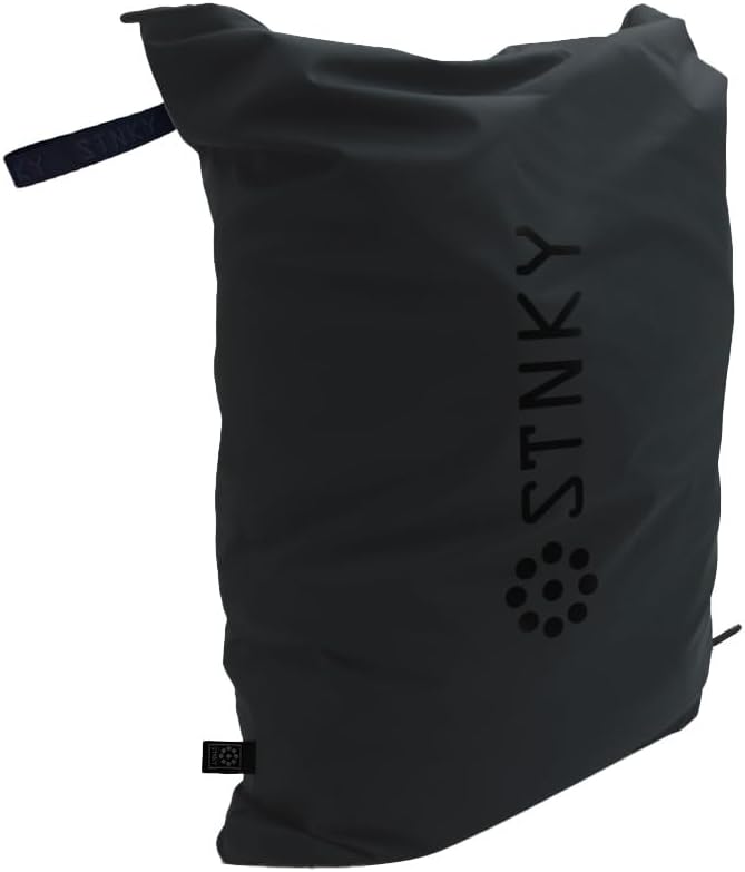 STNKY Bag Pro - Laundry Bags With Zips, Handles and Internal Mesh Bag for Travel, Yoga, Healthcare, Gym Kit, Laundry (XL, Grey) - Image 4