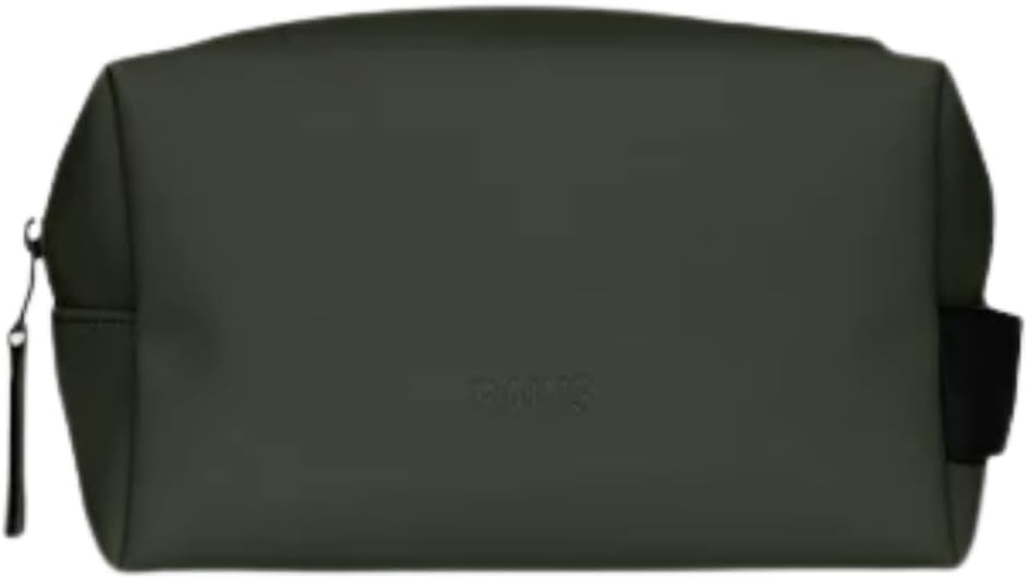 RAINS Wash bag small - Toiletry Bag for Men and Women - Wash bag for Travel (Green) by Unknown