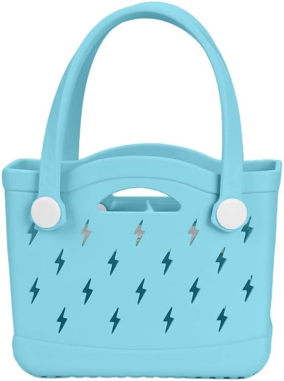 Rubber Beach Bag Waterproof Durable Large Tote Bag for Beach Sports Pool Swim Travel EVA Tote - Image 8