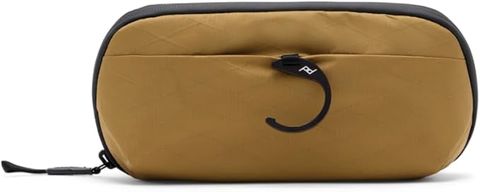 Peak Design Small Wash Pouch, Coyote, Ocean Edition, Travel Toiletry Bag, Upright or Hanging Dopp Kit with Pockets, Magnetic Toothbrush Pocket, Wide UltraZip Opening, Toiletry Bag for Men and Women - Image 6