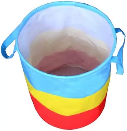 Non Woven Laundry Bag 45 L Durable And Collapsible Laundry Storage Bag With Handles Clothes&Toys Storage Foldable Laundry Bag For Dirty Clothes Combo Pack Of 3 Pc (Multicolor, Maroon&Grey) - Image 2