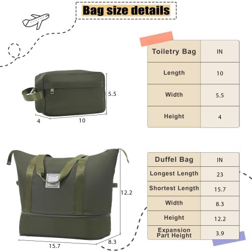 Merax 5 Piece Luggage Set,Expandable Softside Suitcase Set.Army Green | Carry-On Luggage Included,Durable and Lightweight Travel Suitcase Set with Spinner Wheels and TSA Lock.22"/26"/30" - Image 3