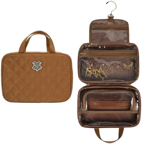Bioworld Harry Potter Hogwarts Quilted Hanging Adult Toiletry Bag - Image 7