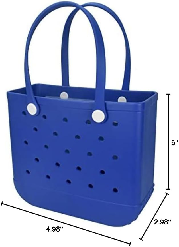 Lightweight Extra large Rubber Beach Bag Small mini Tote Bag for Gym Waterproof medium Open Handbag for Pool Sports - Image 8