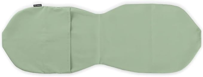 HEST Pro Travel Cooling Pillowcase - 3-in-1 Neck, Body, and Small Travel Pillow Compatible - Portable and Compact Design - Machine Washable - Jade Cooling Fabric by HEST