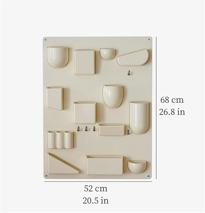 Wall Rack, Floationg Storage Desktop Pen Holder, Multi-Purpose Wall Shelf with Decoration, Suitable for Living Room, Bedroom and Study(Black) - Image 3