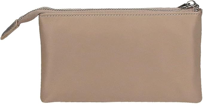 Pepe Jeans Ruby Portemonnaie, Geldbörse, Portemonnaie, aus Polyester und mit Kunstlederdetails. Fächer, Reißverschlüsse. Von Joumma Bags, Beige, One Size, Three Compartment Toiletry Bag - Image 3