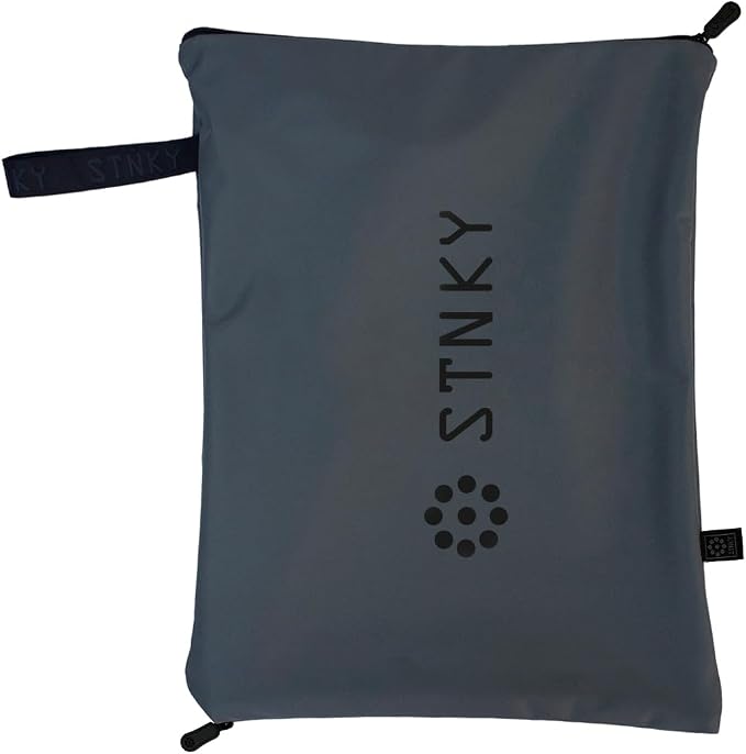 STNKY Bag Pro - Laundry Bags With Zips, Handles and Internal Mesh Bag for Travel, Yoga, Healthcare, Gym Kit, Laundry (Standard, Grey) - Image 2