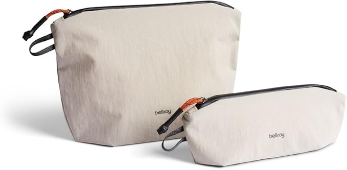 Bellroy Lite Pouch Duo (Lightweight Pencil case and Pouch) - Ash by Unknown
