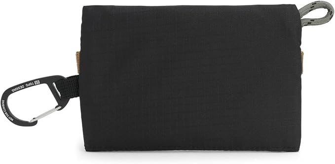 Topo Designs Accessory Bags, Travel Organizer Accessories for Smaller Items, Durable Storage Pouch, 3 Sizes, Fully Lined Pack Cloth (Mountain, Black/Neutral) - Image 2