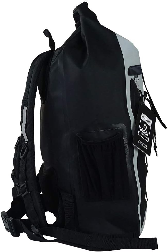 Oak Creek Canyon Falls 30L Dry Bag Backpack. Premium Waterproof Backpack with Padded Shoulder Straps. PVC Construction. Keep Your Gear Dry - Image 3