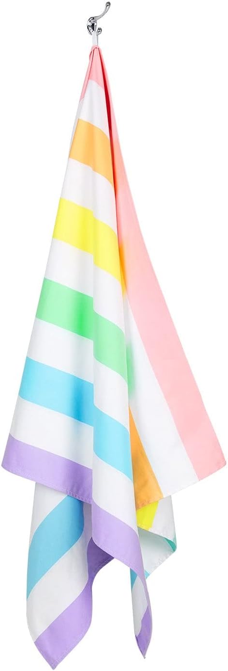 Dock & Bay Beach Towel - Quick Dry, Sand Free - Compact, Lightweight - 100% Recycled - Includes Bag - Summer - Unicorn Waves - Extra Large (200x90cm, 78x35) - Image 8