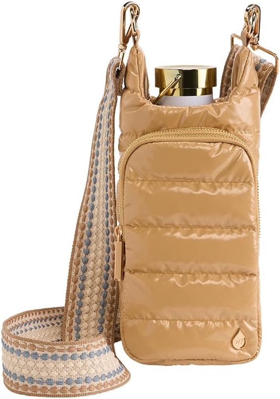 WanderFull Original HydroBag Crossbody Water Bottle Holder with Phone Pocket, Fits Water Bottles up to 32 oz by WanderFull