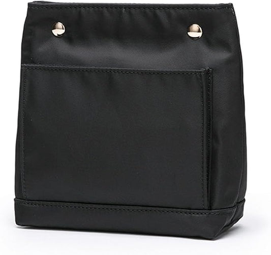 Lightweight Handbag Organizers Insert with Multiple Pockets - Handbag Organizer for Storage and Organization, Cosmetic Bag (Nylon-black,XS) by YONBEN