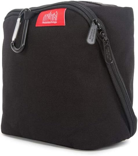 Manhattan Portage Newtown Toiletry Case Water Resistant Made with1000D Cordura For Everyday Use (Black/Black) by ManhattanPortage