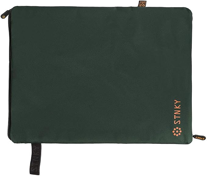 STNKY Bag Pro - Laundry Bags with Zips, Handles and Internal Mesh Bag for Travel, Yoga, Healthcare, Gym Kit, Laundry (Standard, Forest Green) - Image 2