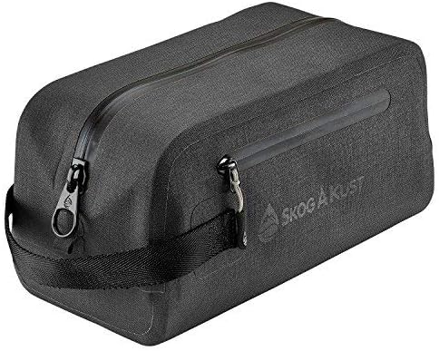 DoppSåk Waterproof & Leak-Proof Travel Toiletry Bag | Large, Black by Skog+%C3%85+Kust