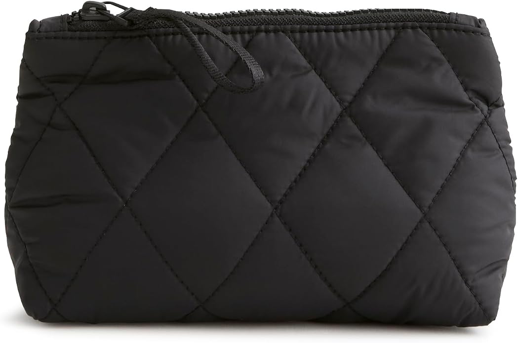 Vera Bradley Premium Cotton Large Cosmetic Makeup Bag - Image 3