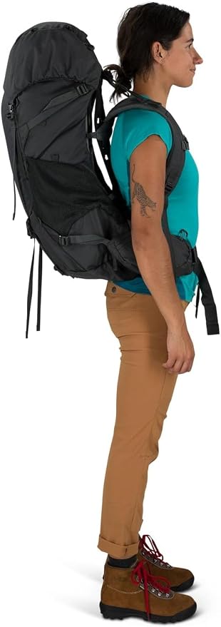 Osprey Renn 50L Women's Backpacking Backpack, Dark Charcoal/Gray Wolf - Image 8