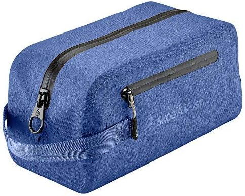 DoppSåk Waterproof & Leak-proof Travel Toiletry Bag | Large Blue by Skog+%C3%85+Kust