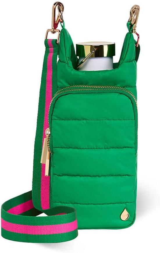 WanderFull Original HydroBag Crossbody Water Bottle Holder with Phone Pocket, Fits Water Bottles up to 32 oz by WanderFull