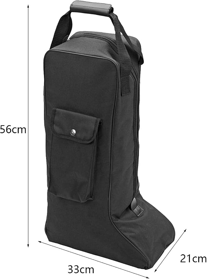 Horse Riding Tall Boot Bag, Equestrian Equipment Organizer, Portable Storage Pouch for Knight Boots, Home Carry Bag - Image 4