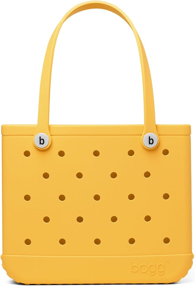 BOGG BAG - Tote for Beach, Pool, Boat, Sports - All Purpose EVA - White Buttons by BoggBag