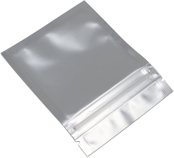 PABCK 1000Pack 2.9x3.9inch Resealable Black Mylar Bags Front Clear Foil Bag | (2.5x2.7inch Inside Size) Zipper Lock Food Storage Bags Heat Seal Coffee Foil Packaging Pouch for Sample Powder Crafts Supply - Image 5