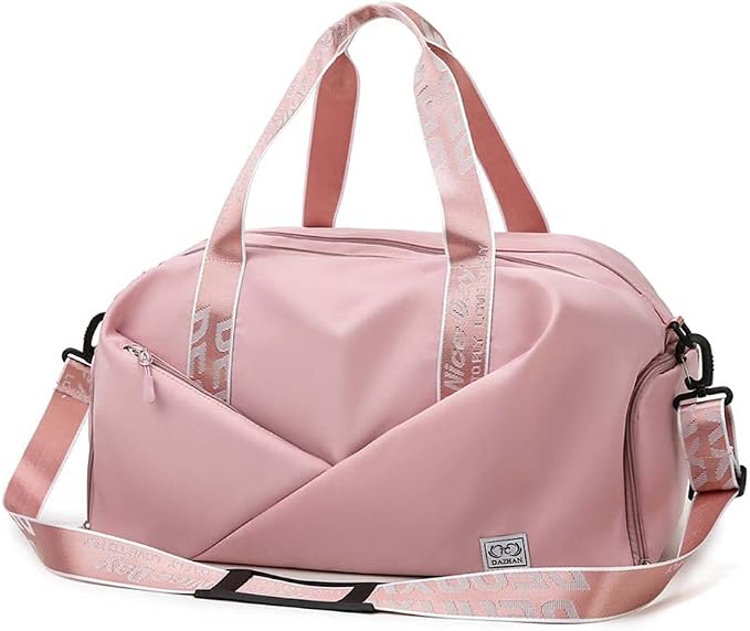 Unisex Wet and Dry Separation Gym Bag with Shoes Compartment,Pretty Girl Boy Bag for Yoga/Swimming/Weekend Getaway. by DAISHA