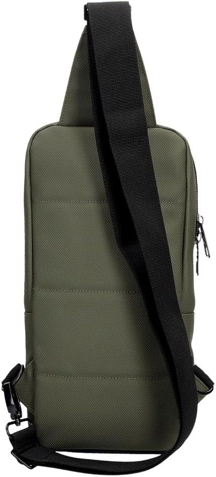 Pepe Jeans Dorking Polyester Multi Pocket Belt Bag Shoulder Bag by Joumma Bags, khaki, Eine Größe passt allen, Crossbody bag - Image 3