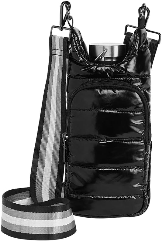 WanderFull Original HydroBag Crossbody Water Bottle Holder with Phone Pocket, Fits Water Bottles up to 32 oz by WanderFull