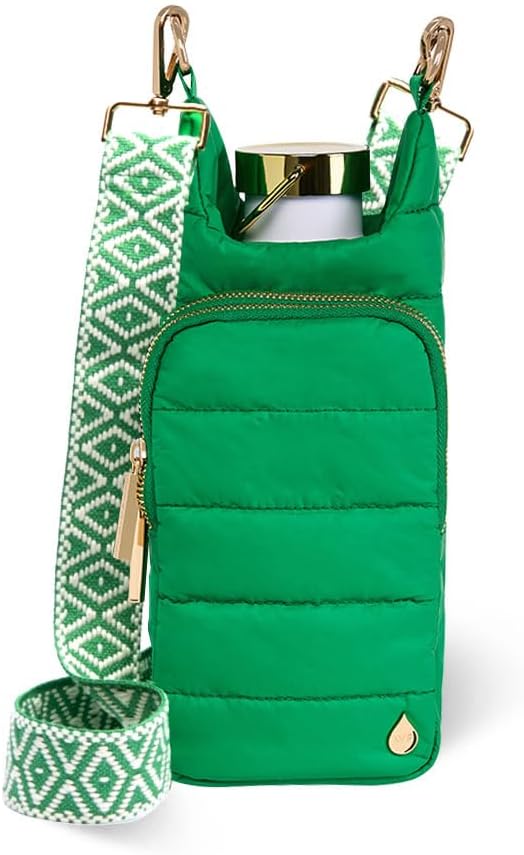 WanderFull Original HydroBag Crossbody Water Bottle Holder with Phone Pocket, Fits Water Bottles up to 32 oz by WanderFull